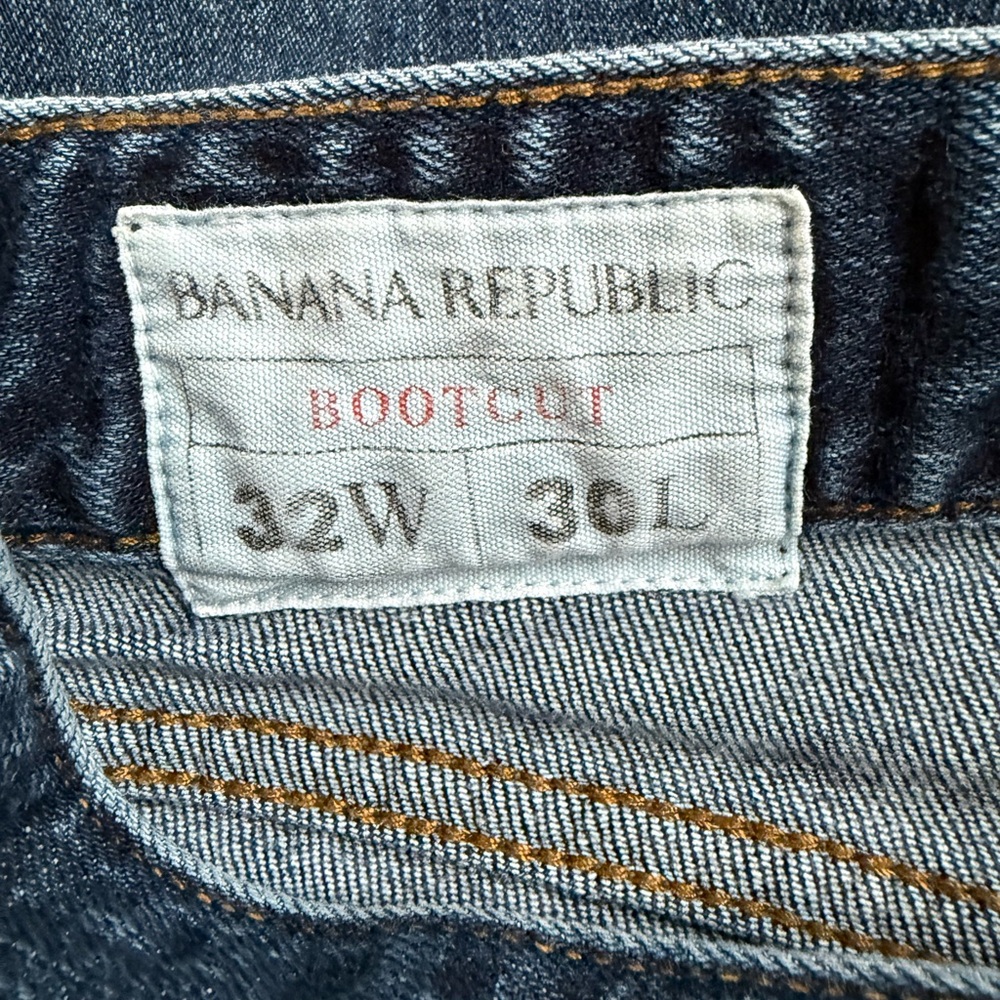 Banana Republic Men's Straight Blue Jeans - Picture 7 of 9